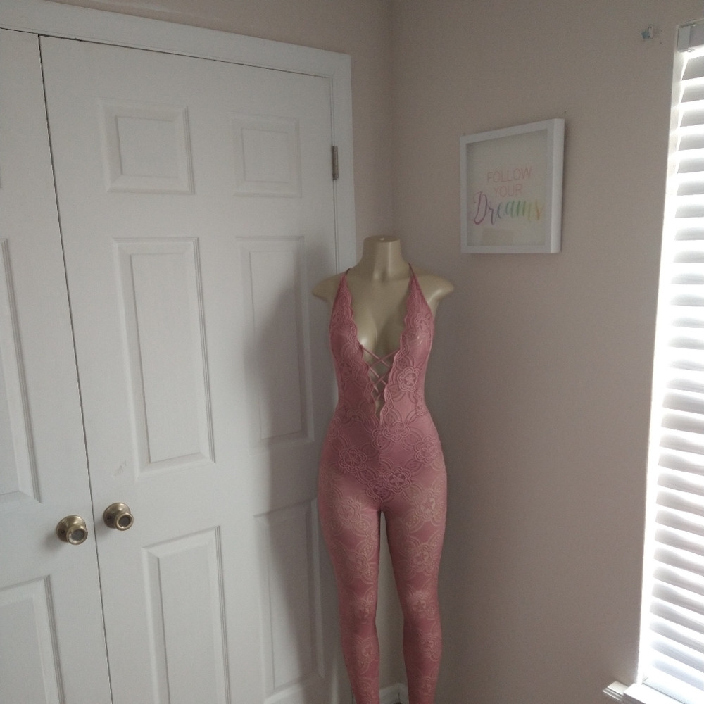 Mauve jumpsuit